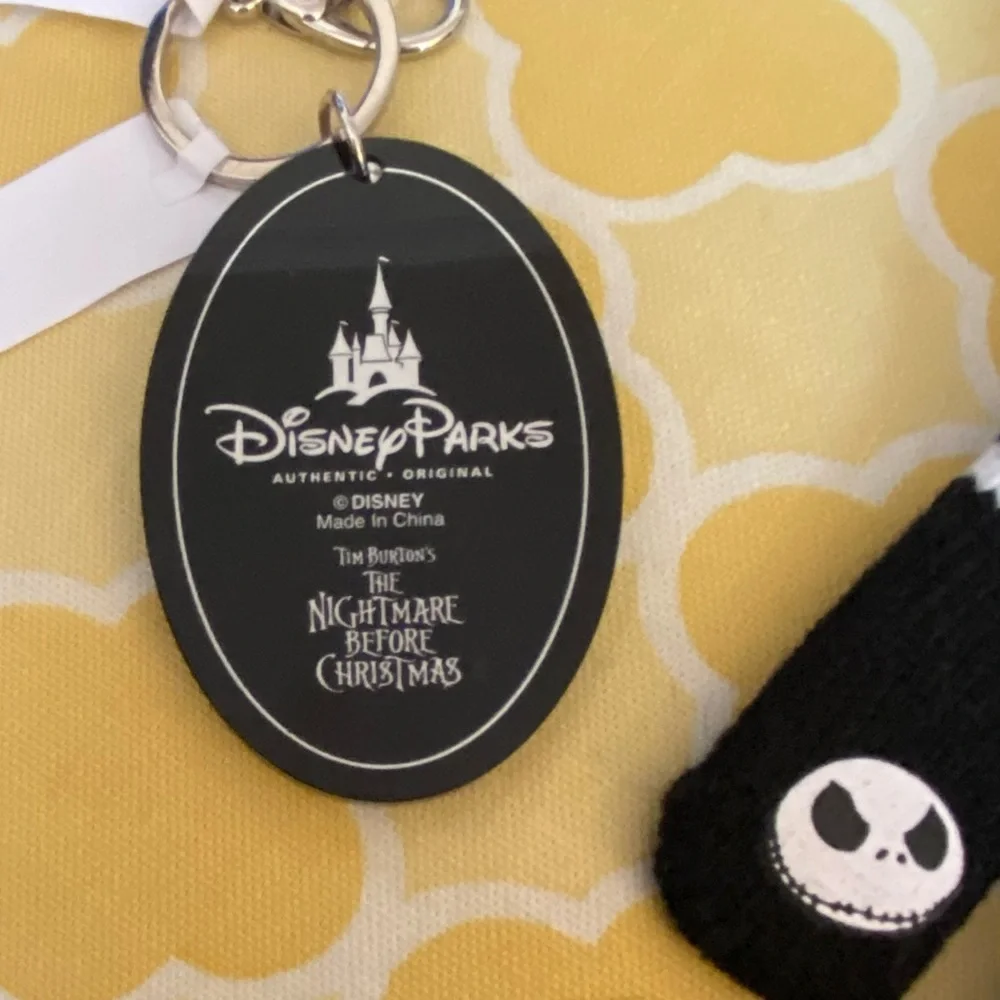 Disney Parks Jack Skellington Keychain, Adult Socks & Kids Gloves NWT